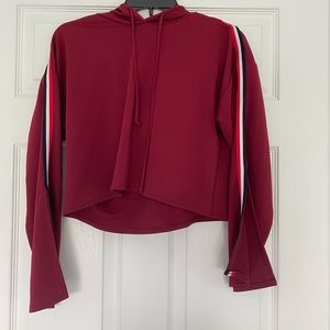 Slit Sleeve Sweatshirt